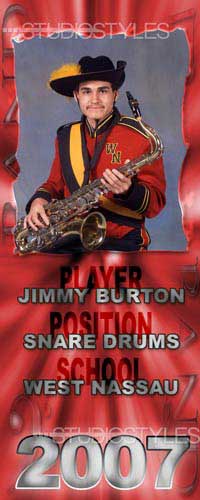 School Band Locker Poster
