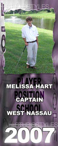 School Golf Locker Poster