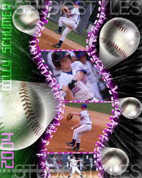 Baseball Action Template