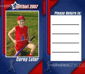 Softball Bag Tag