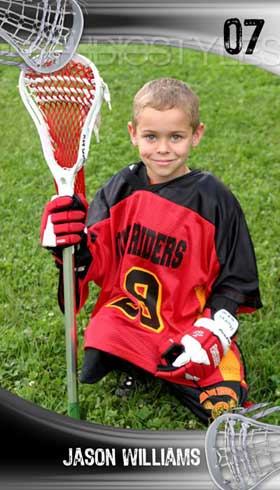 Lacrosse Bag Tag