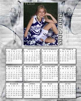Cheerleading Calendar