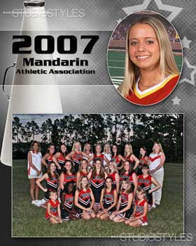 Cheerleading Designer Memory Mate 