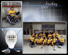 Hockey Designer Memory Mate