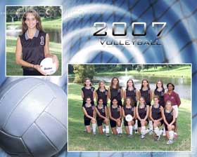 Volleyball Designer Memory Mate
