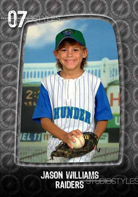 Baseball Designer Magnet 