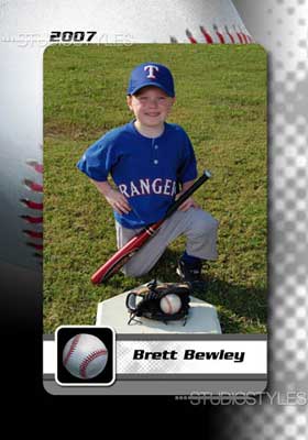 Baseball Designer Magnet
