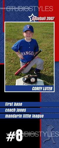 Baseball Locker Poster