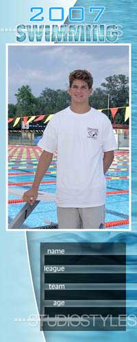 Swimming Locker Poster