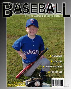 Baseball Magazine Cover