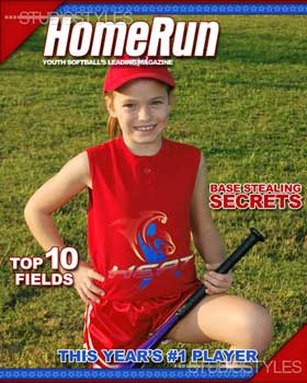 Softball Magazine Cover