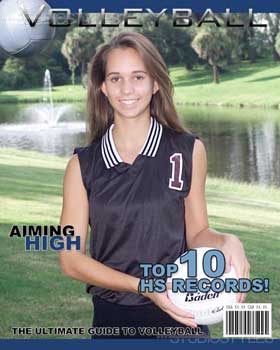 Volleyball Magazine Cover