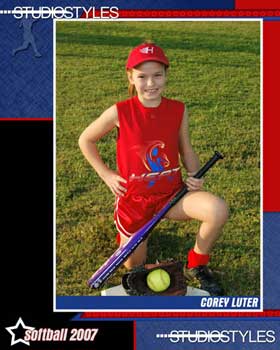 Softball Poster