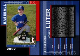 Baseball Trading Card 