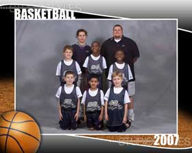 Basketball Team Graphic