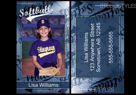 Softball Bag Tag