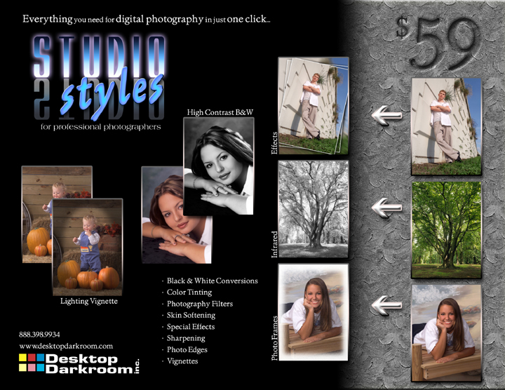 StudioStyles Photoshop Actions Pack