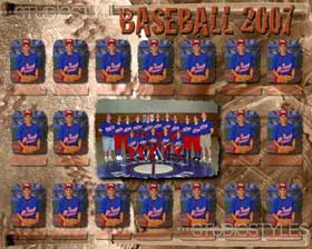 Baseball Team Composite