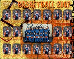 Basketball Team Composite 