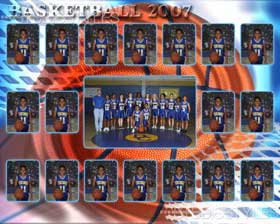 Basketball Team Composite