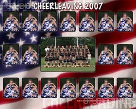 Cheerleading Team Composite