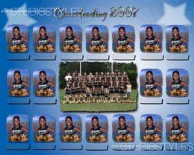 Cheerleading Team Composite