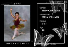 Dance Trading Card