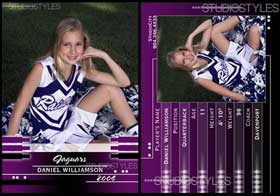 Cheerleading Trading Card