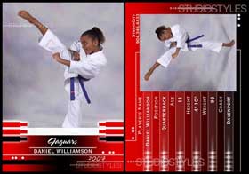 Karate Trading Card 