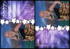Cheerleading Trading Card 