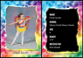 Dance Trading Card
