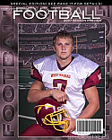 School Football Magazine Cover