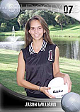 Volleyball Trading Card
