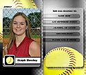 Softball Bag Tag 