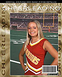 School Cheerleading Magazine Cover