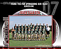 Football Sponsor/Coach Plaque