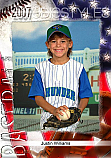 Baseball Designer Magnet