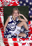 Cheerleading Designer Magnet